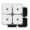 SensaMed - Set 9 Electrodos Parches 5x5 Lumbar Broche 3.5mm