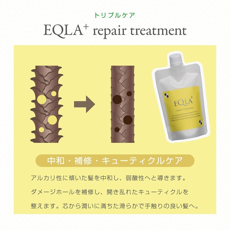 Eclaplus Repair Treatment, 5.3 oz (150 g), Hair Color, Curly