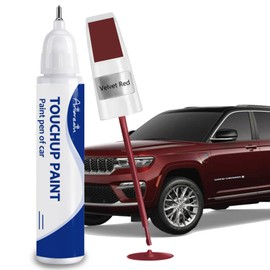 Velvet Red(PRV/NRV) Touch Up Paint for JEEP-Exact Match–Chips and Nicks Car Paint Scratch Repair Kit Automotive Paint Pen for Wrangler-JK/Commander/Compass/Grand-Cherokee/Liberty/Patriot/Renegade