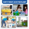 Sticky Expressions | Recycle Stickers for Trash Bins (4 Pack)
