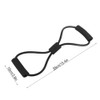 Figure 8 Fitness Resistance Bands with Handles,Training Rope Tube,Exercise Tube