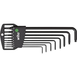Wiha 366BEH8 TORX-Ball Head Allen Key Set in Holder, 8 Piece