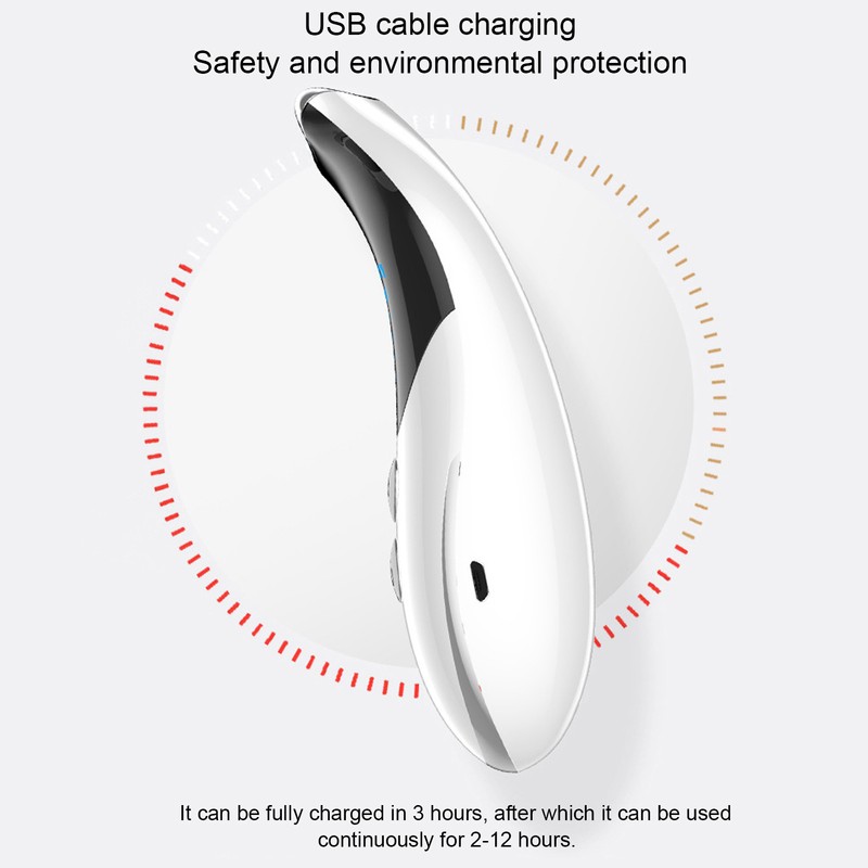 Ion Neck Massager 4 Gears Neck Beauty Device USB Charging