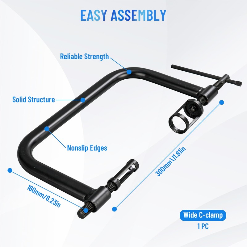 YSSNIUTOOL Valve Spring Compressor | 10 Piece Spring Clamp Tool