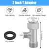 Bidet T Adapter, 3-Way Fitting Adapter (Thread Size 1/2″ x