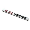 SSDD 2pcs 5.7L Vortec Hood Emblems Engine Badge 3D Decal