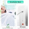 AiQInu Set of 4 Laundry Bags, Washing Machine, Laundry Net,