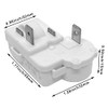 2Pin Refrigerator Over Load Protector Compressor PTC Starter Relay Freezer