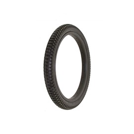 Alta Bicycle Tire Duro 18" x 2.125" Bike Tire All Black, Smooth Trail Tread Style