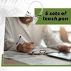 Lewtemi 5 Sets 24 Inch Pen Leash for Clipboard Lanyard