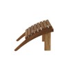 Linon Home Dcor Linon Adirondack Woodstock Ottoman, Teak Stain