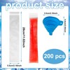 200 Pcs Ice Packs and 1 Funnel, DIY Mold with