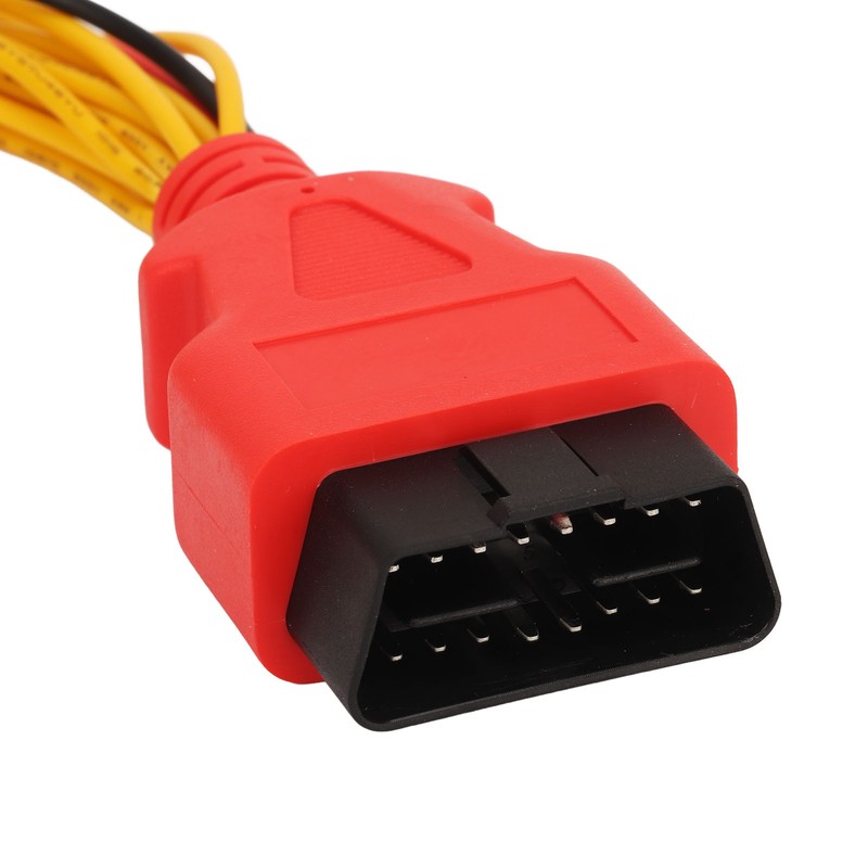 16 Pin Jumper Cable Safe Connection Female OBD Connector Diagnostic