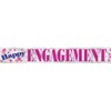 Happy Engagement Foil Banner, 12-Feet
