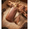 ontto Cowhide Car key cover fit for Chery Tiggo 8plus