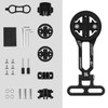 HOUSON Adjustable Bicycle Computer Mount, Bicycle Computer Holder Aluminum Alloy
