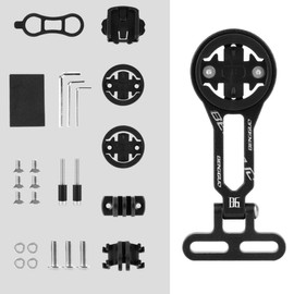 HOUSON Adjustable Bicycle Computer Mount, Bicycle Computer Holder Aluminum Alloy Mount For Garmin Edge Bryton Cateye Bicycle Lamp