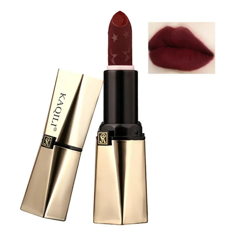 Portable1 2 En 1 Lápiz Labial Mate Brillo De Labios