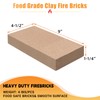 Fire Bricks, Food Grade Woodstove Firebricks, 3000F, Size 9″ x