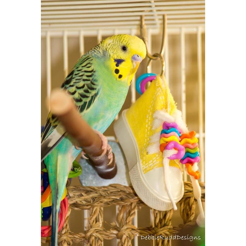 Super Bird Creations SB719 Beaker Sneaker Bird Toy for Parrotlets,
