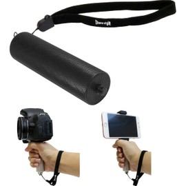 Camera Hand Grip, Monopod, Anti-Shake, Handy Monopod, Mirrorless, Compact, For Digital Cameras (Digital Cameras), Video Cameras, 1/4 Inch Camera Handle Type: MHG-LONG (BLACK)