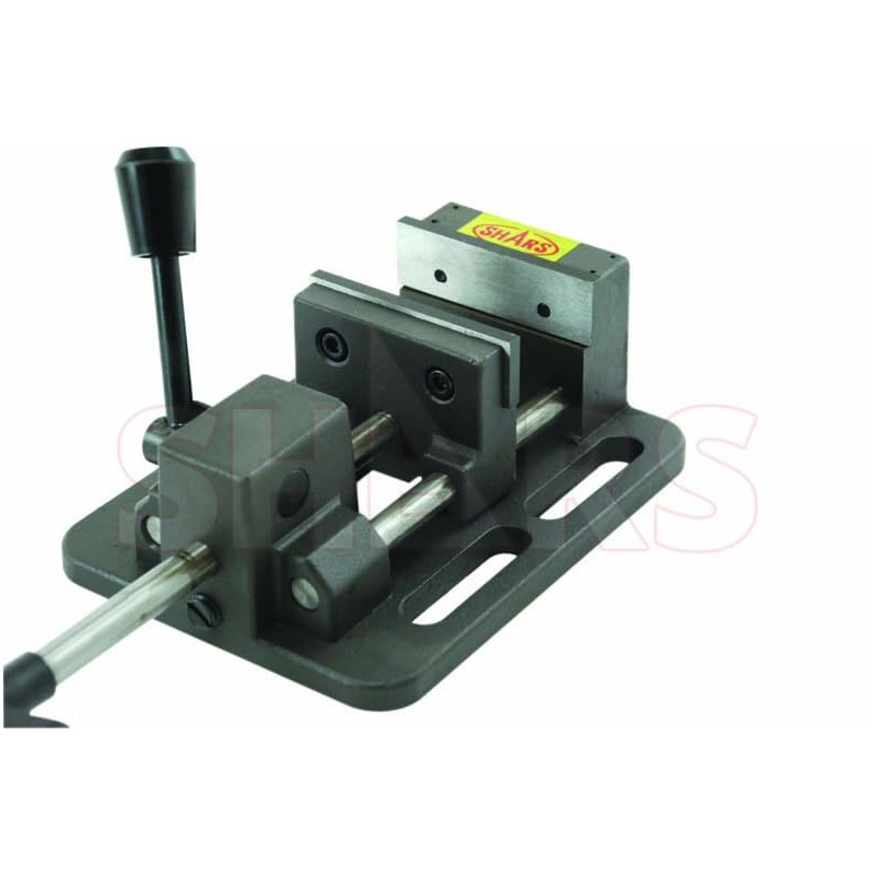 Shars 3" Quick-Grip Drill Press Vise Hardened and Ground Bars