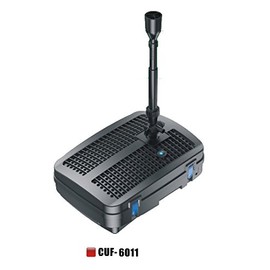 GRECH CUF-2511 11W Pond Pump, 396gph w/Fountain Heads