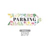 Big Dot of Happiness Wildflowers Wedding Parking Signs - Boho