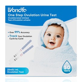 Wondfo Ovulation Test Strips for Women Fertility Monitoring The Most Fertile Days, 50 Pack