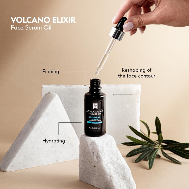 SantoVolcano Elixir Face Serum Oil 30 ml