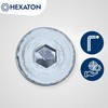 HEXATON Countersunk Hex Socket Screws - M6 x 12mm -