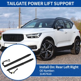ARISELIFT Rear Left Right Tailgate Power Lift Support for Volvo XC90 2016-2022 Liftgate Power Hatch Shock Strut No.31457610/615074/31663099 Electric Trunk Power Liftgate 1 Pair