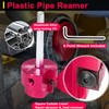 PPR100 PVC Pipe Reamer 1-Inch Head with 1/4-Inch Hex Shaft