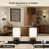 HYMELA V07-1 Vintage Wall Sconce Light with USB A+C Charging