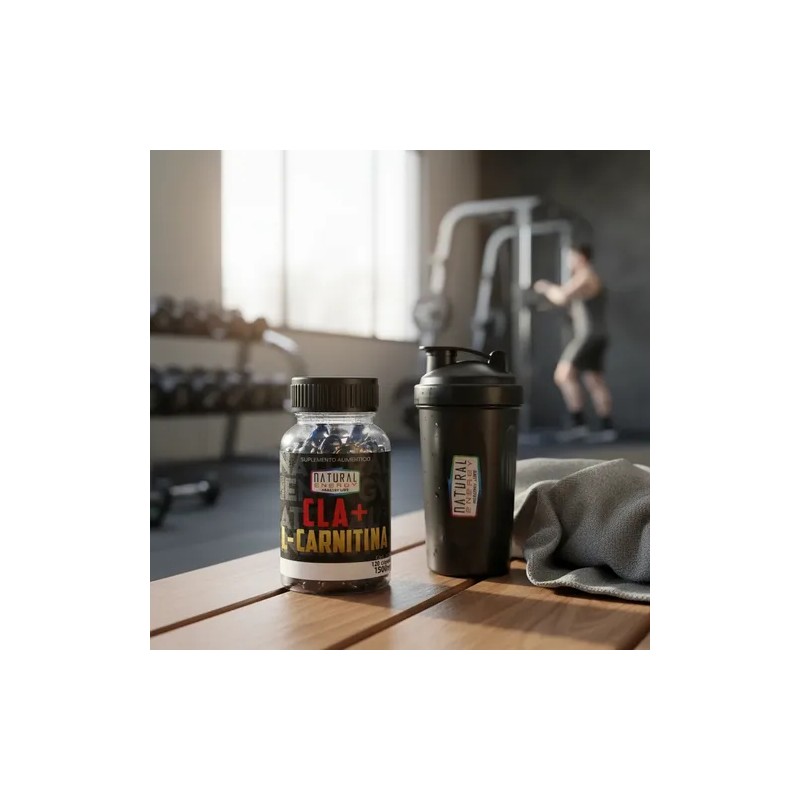 Cla + L-carnitina Natural Energy 1500mg. Con 120 Capsulas