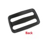 D DrNeeko 10 Pcs 2 Inch Black Plastic Tri-glide Slides