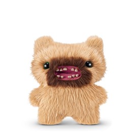ZURU Fuggler - Hairy Fugg Monster Plush Toy (Screech), Furry Stuffed Animal with Funny Teeth and Eyes