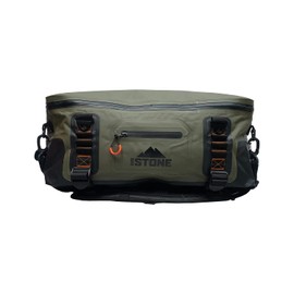 RUGID Fully waterproof, airtight, submersible, heavy duty, rugged, SCUBA zipper luggage dry bag - carry as duffel, backpack or shoulder - Small (40 Liter) Carry on bag