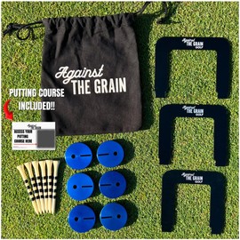 Golf Putting Gate 3 Pack with 6 Tees & Detachable Bases (Small, Medium, Large) Perfect Golf Accessories for Men & Women Golf Practice Putting Trainer Training Aids for Indoor Golf Practice