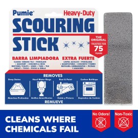 Pumice Scouring Stick Cleaner for Toilet Grills Tiles 1 Pack