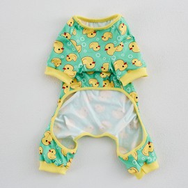 Dog Pajamas Onesie for Small & Medium Dogs - Polyester, Cozy, Wrinkle-Resistant Four-Legged Apparel