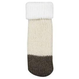 Toyo Case CSK-BE Chair Leg Cover, Noise and Scratch Resistant, Chair Socks, 8 Pieces, Beige