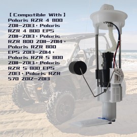KARSEE 47-1011 2204403 Fuel Pump Assembly Compatible with Polaris RZR 800/800 EPS / 4 800/4 800 EPS/S 800 / S 800 EPS / 570 2011-2014 Replaces 2204403 2521201
