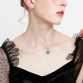 Dragonfly Cremation Jewelry for Ashes Sterling Silver Always in My Heart Flying Dragonfly Keepsake Memorial Jewelry Urn Necklace for Ashes with Heart Crystal from Austria