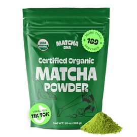 matchaDNA Organic Powdered Matcha Green Tea, 10 Ounce