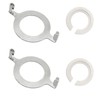 ECUDIS 2 Pcs Uno Lamp Harp Saddle Adapter Converter for