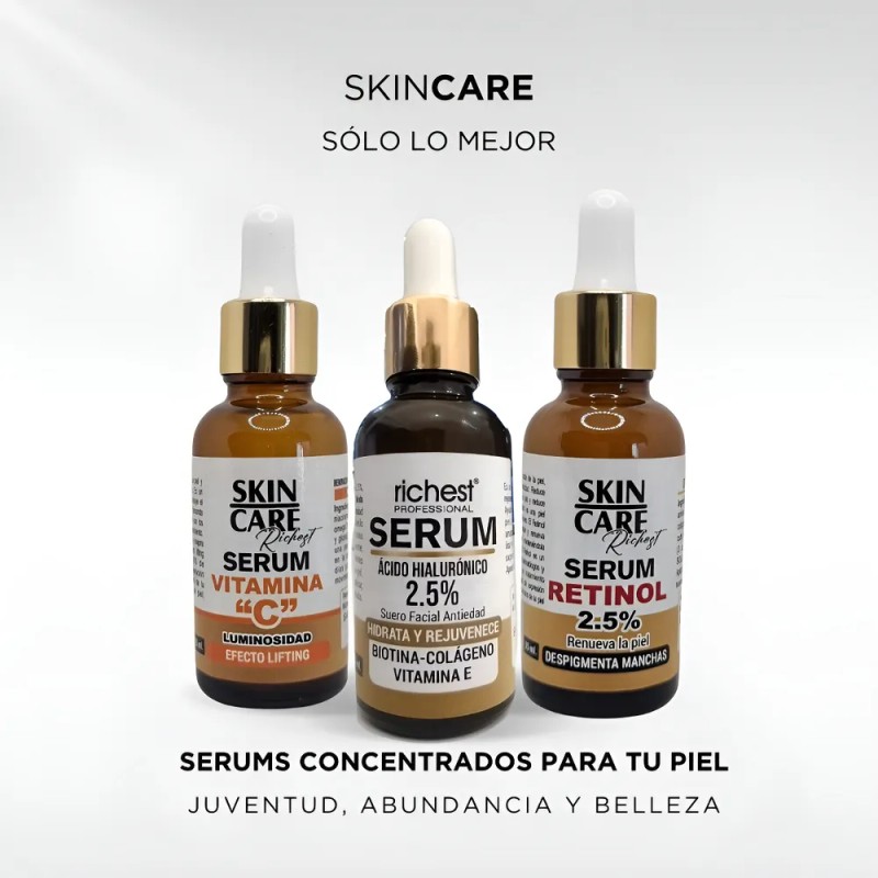 Serum Ácido Hialurónico 2.5% Biotina-colágeno-vitamina E Todo Tipo De Piel