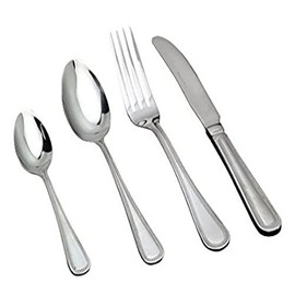Genware NEV-TF-BD Fork, Table Bead Pattern (Pack of 12)