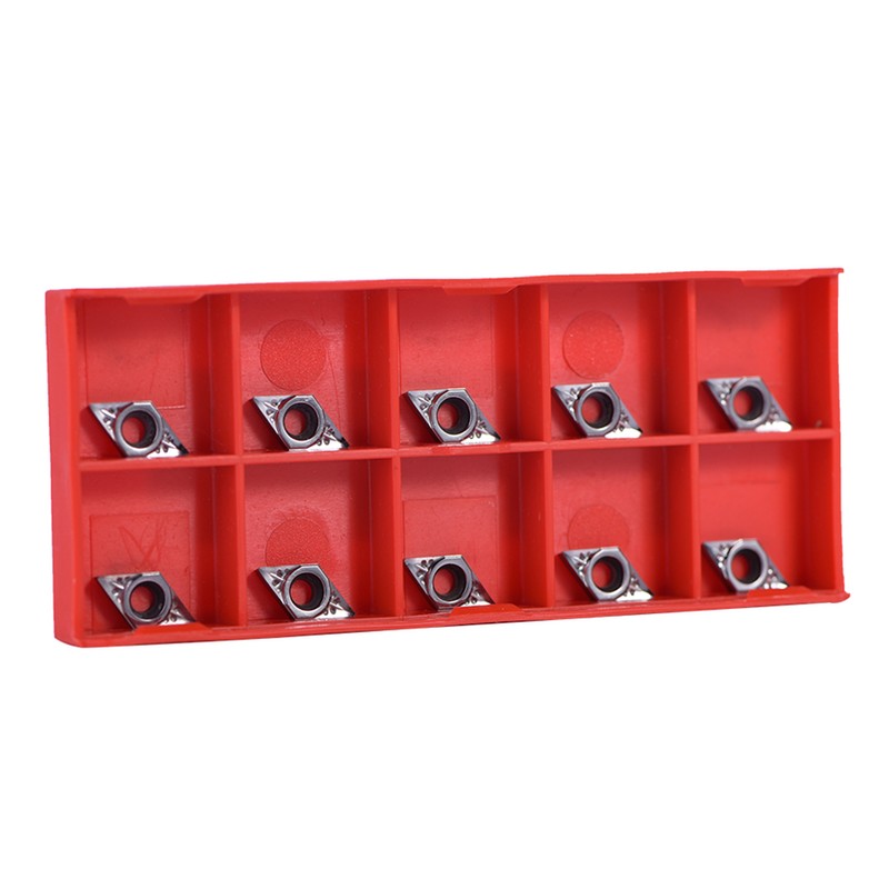 10Pcs/set CNC Carbide Tip Inserts Blade Cutter Lathe Turning Tool