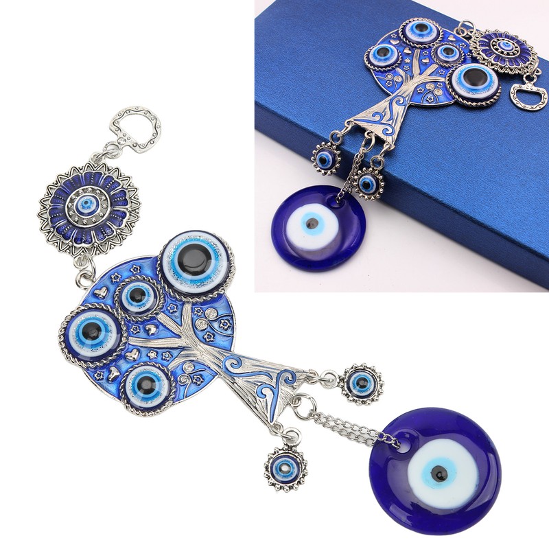 Evil Eye Pendant Life Tree Design Prevent Bad Energy Bring